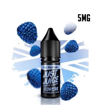 BLUE RASPBERRY 5MG NIC SALT 10ML - JUST JUICE
