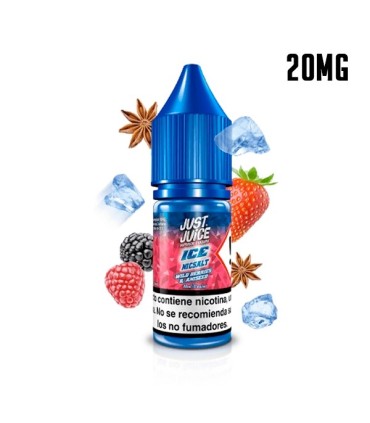 WILD BERRIES & ANISEED ICE 20MG NIC SALT 10ML - JUST JUICE