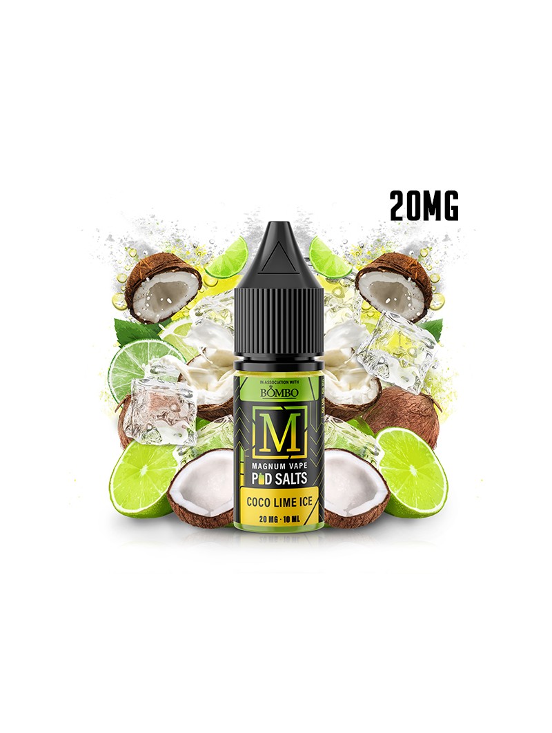 Sales Coco Lime Ice 10ml By Magnum Vape x Bombo E-liquids Nic Salts