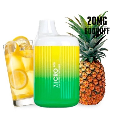 POD DESECHABLE PINEAPPLE LEMONADE 20MG - MICRO POD