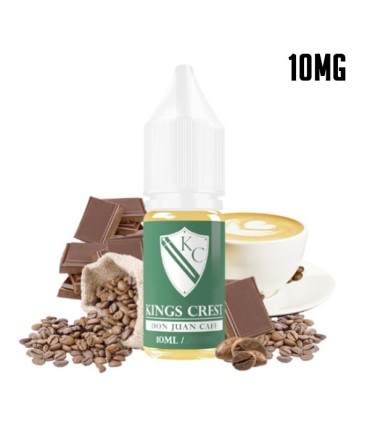 DON JUAN CAFE 10MG NIC SALT 10ML - KINGS CREST