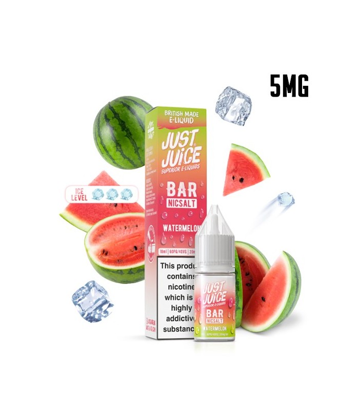 WATERMELON 5MG NIC SALT 10ML - JUST JUICE BAR