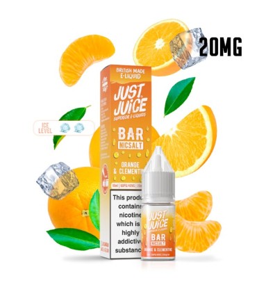 ORANGE & CLEMENTINE 20MG NIC SALT 10ML - JUST JUICE BAR