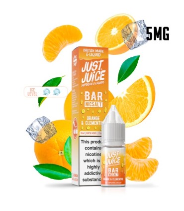 ORANGE & CLEMENTINE 5MG NIC SALT 10ML - JUST JUICE BAR