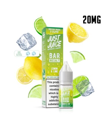 LEMON & LIME 20MG NIC SALT 10ML - JUST JUICE BAR