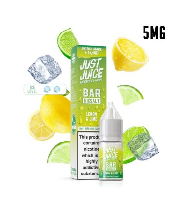 LEMON & LIME 5MG NIC SALT 10ML - JUST JUICE BAR