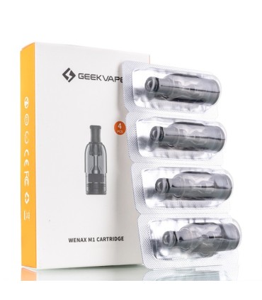 4 X CARTUCHO POD WENAX M1 0.8OHM - GEEKVAPE