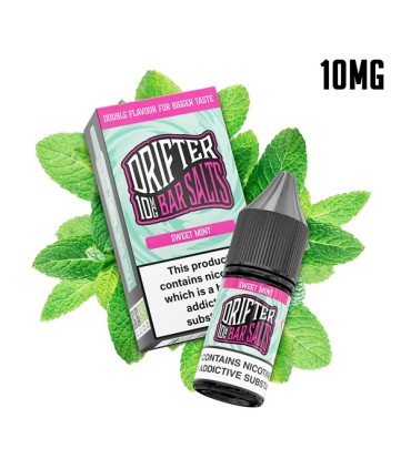 SWEET MINT 10MG NIC SALT 10ML - DRIFTER BAR SALTS