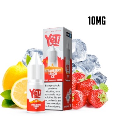 STRAWBERRY LEMON ICE 10MG NIC SALT 10ML - YETI