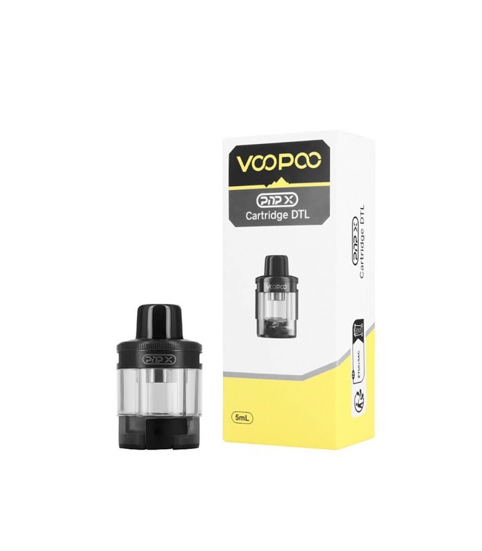 CARTUCHO POD PNP X DTL 5ML BLACK - VOOPOO