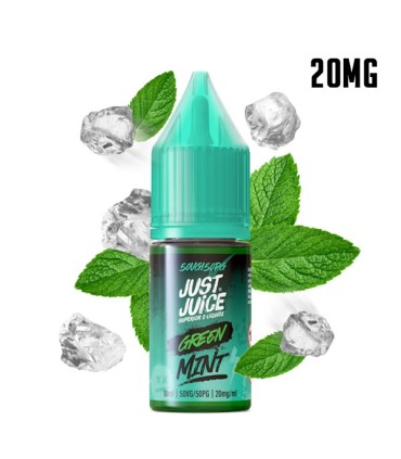 GREEN MINT 20MG NIC SALT 10ML - JUST JUICE MINT